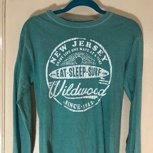 Eat-Sleep-Surf Wildwood NJ Long Sleeve Shirt